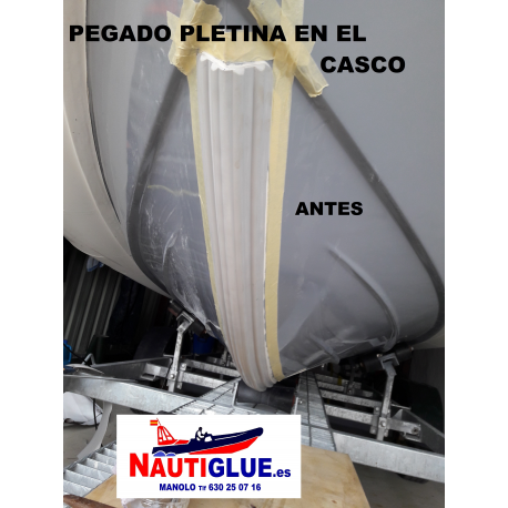 PLETINA PLANA EN GOMA (ancho-80mm).