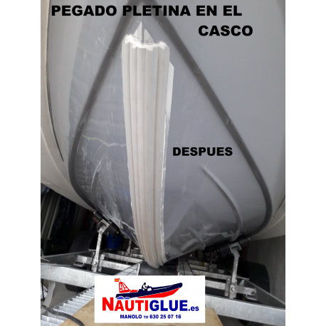 PLETINA PLANA EN GOMA (ancho-80mm).