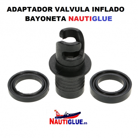 ADAPTADOR VALVULA INFLADO BAYONETA