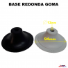 BASE REDONDA GOMA