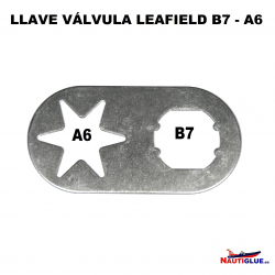 LLAVE VALVULA METALICA LEAFIELD  C7-A6