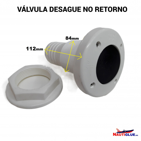 VALVULAS DESAGÜE NO RETORNO